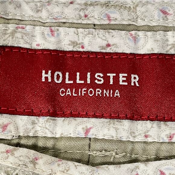 Y2K Hollister Women's Camo Cargo Utility Shorts Grunge Androgynous Size M 8 - Picture 8 of 8